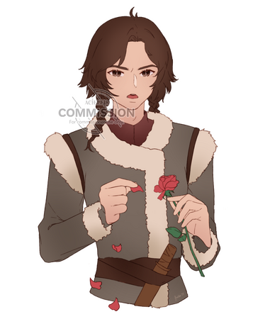 Semirealistic Headshot